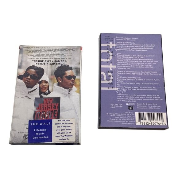 Total Cant You See & Do You Think About Us VTG Cassette Tapes Lot of 2 - Picture 6 of 6